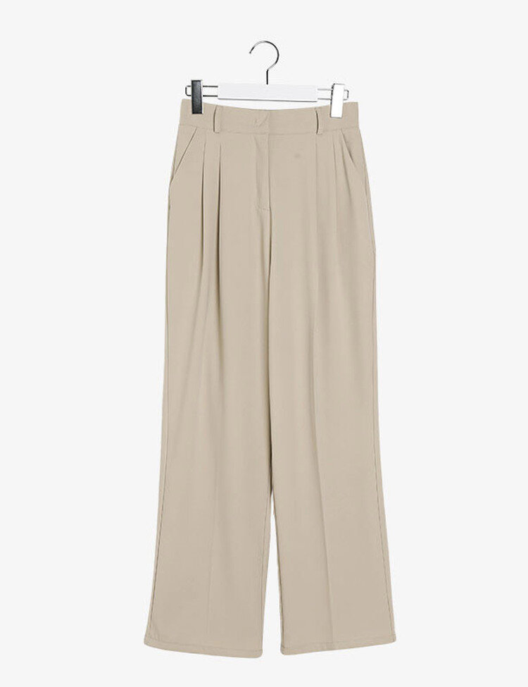 [10만장판매/후기인증~2XL] 기장별 인생 핀턱 와이드 슬랙스 2종