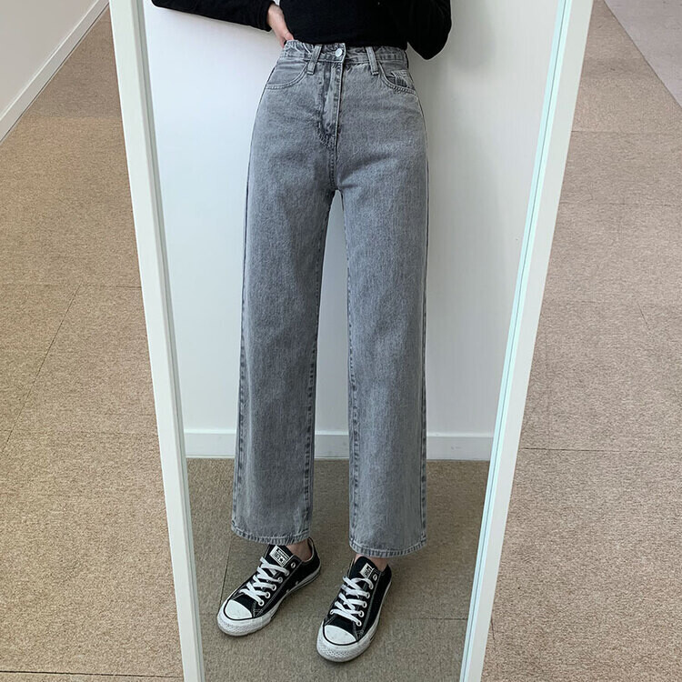 TWW デニム　アッシュグレー XS-S ワイドデニム TWWデニム】ash-gray | 2(g+c)