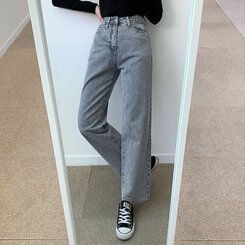 TWWデニム タイトウェストワイドデニム アッシュグレー TWWデニム】ash-gray | 2(g+c)
