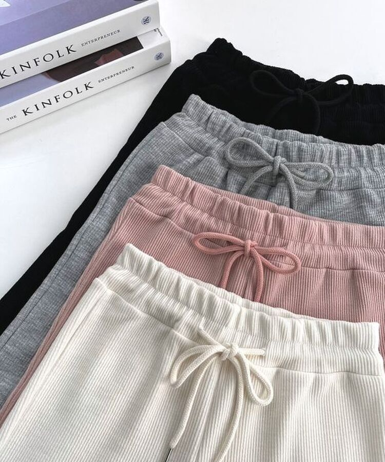 자체제작 라인업 잔골지 슬림핏 부츠컷 밴딩 트레이닝팬츠