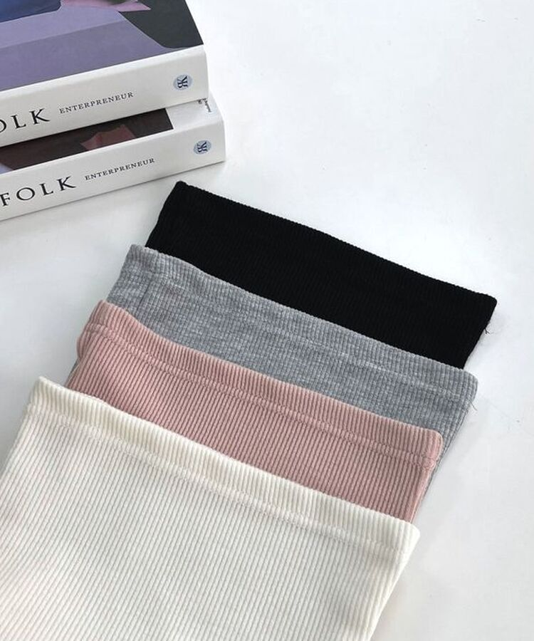 자체제작 라인업 잔골지 슬림핏 부츠컷 밴딩 트레이닝팬츠