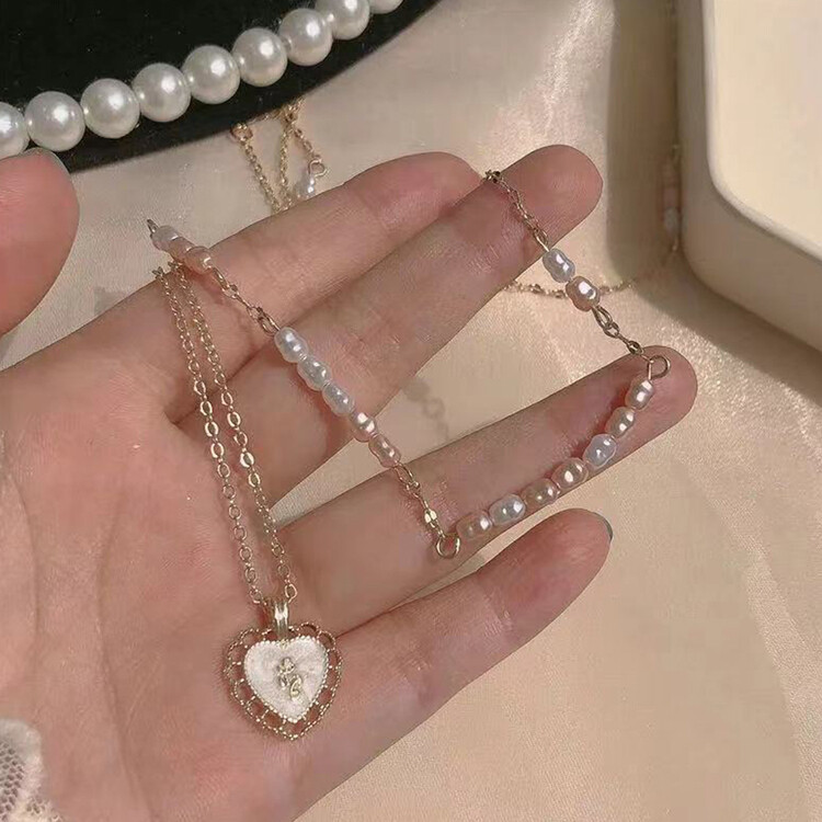 ２連チェーンバラネックレス