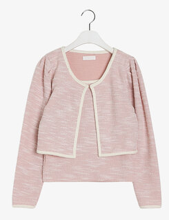 [SET] ツイードカーディガン＋キャミソールセット