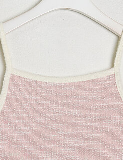 [SET] ツイードカーディガン＋キャミソールセット