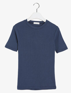 半袖Tシャツ モチモチ着やせ効果スリムTシャツ2種