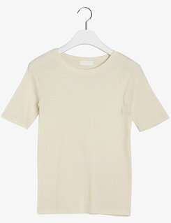 半袖Tシャツ モチモチ着やせ効果スリムTシャツ2種