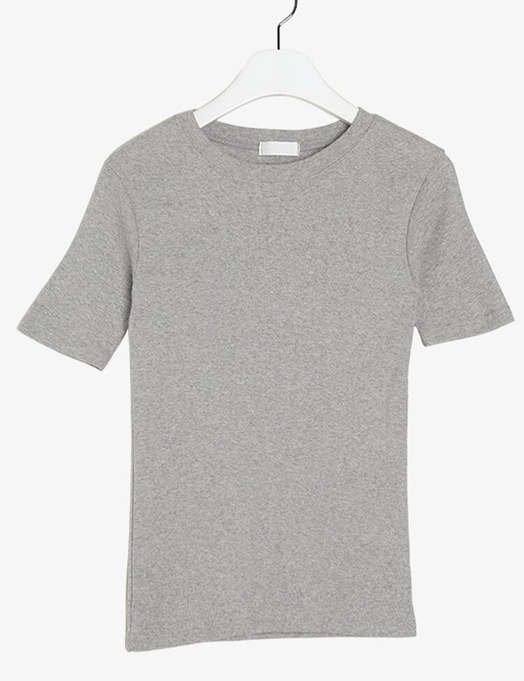 モチモチ着やせ効果スリムTシャツ2種