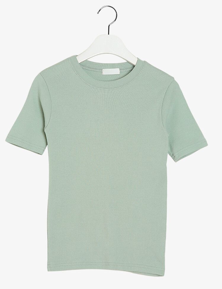 モチモチ着やせ効果スリムTシャツ2種