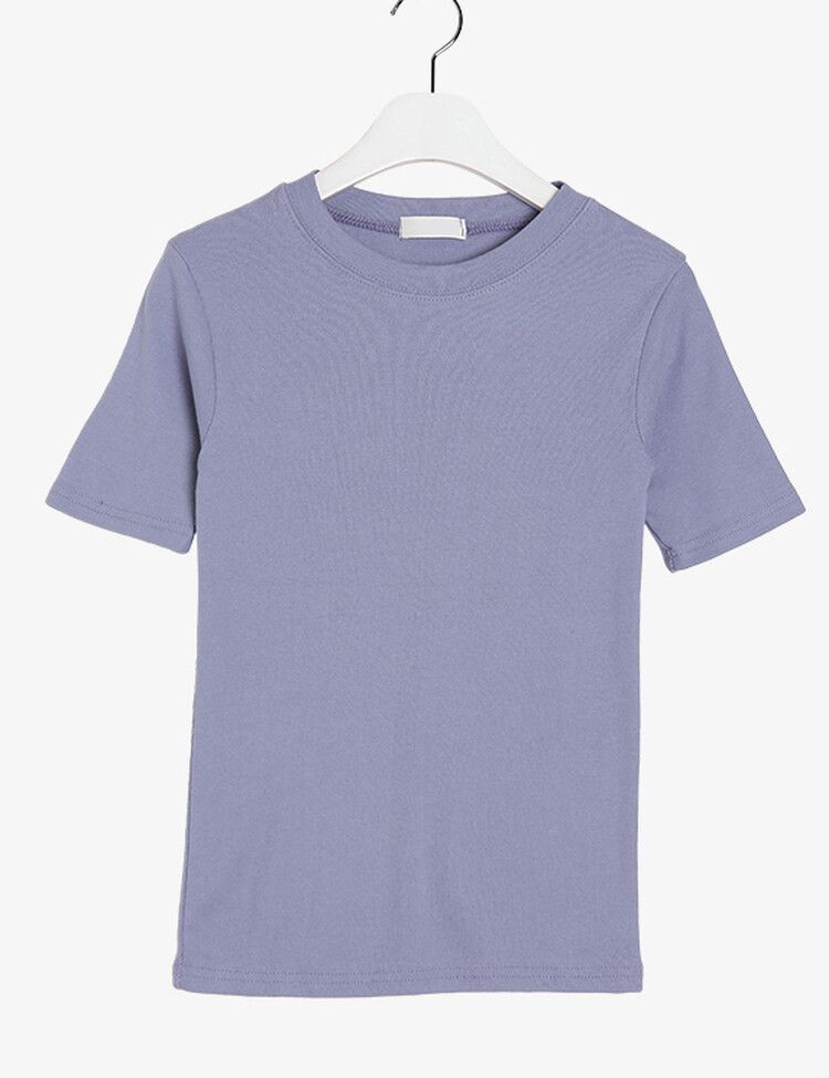 モチモチ着やせ効果スリムTシャツ2種
