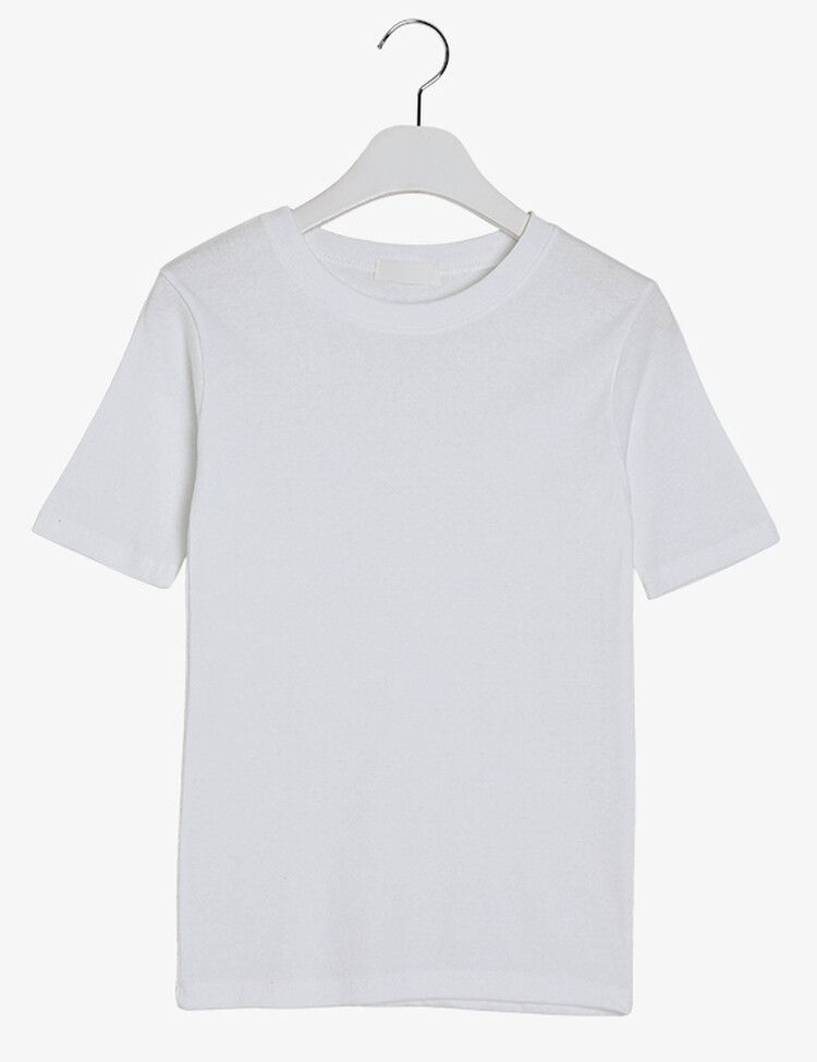 モチモチ着やせ効果スリムTシャツ2種