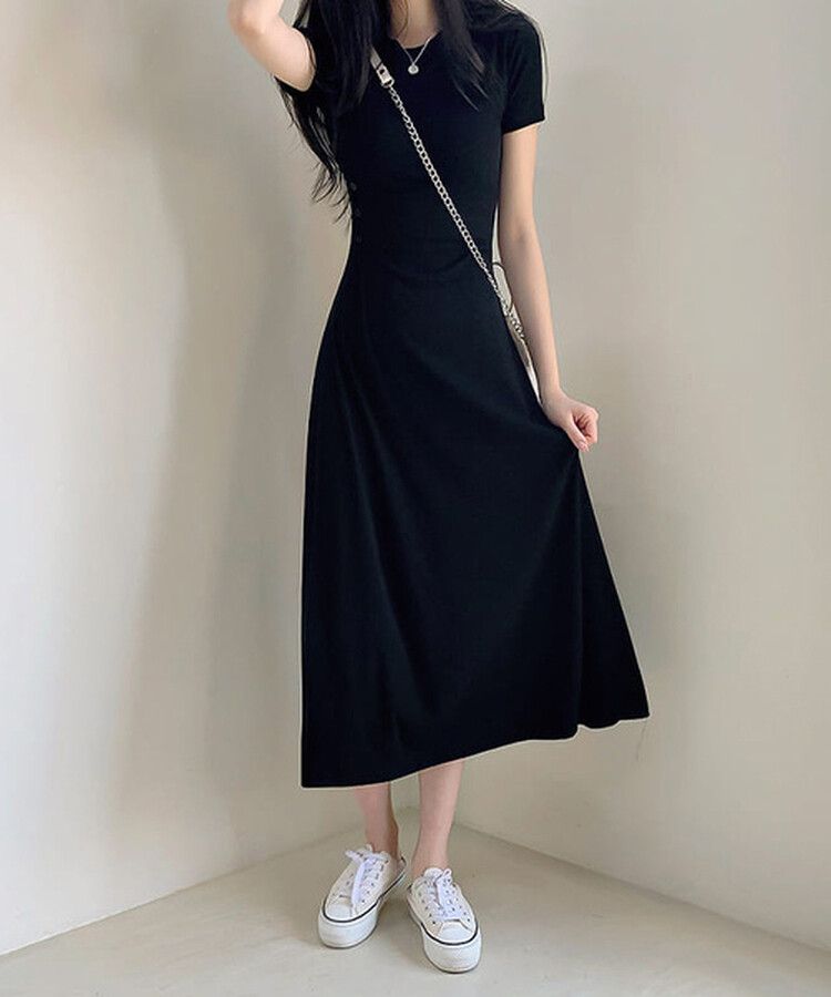 BLAMINK 半袖ロングワンピース 36 wx-dg-36.jpg