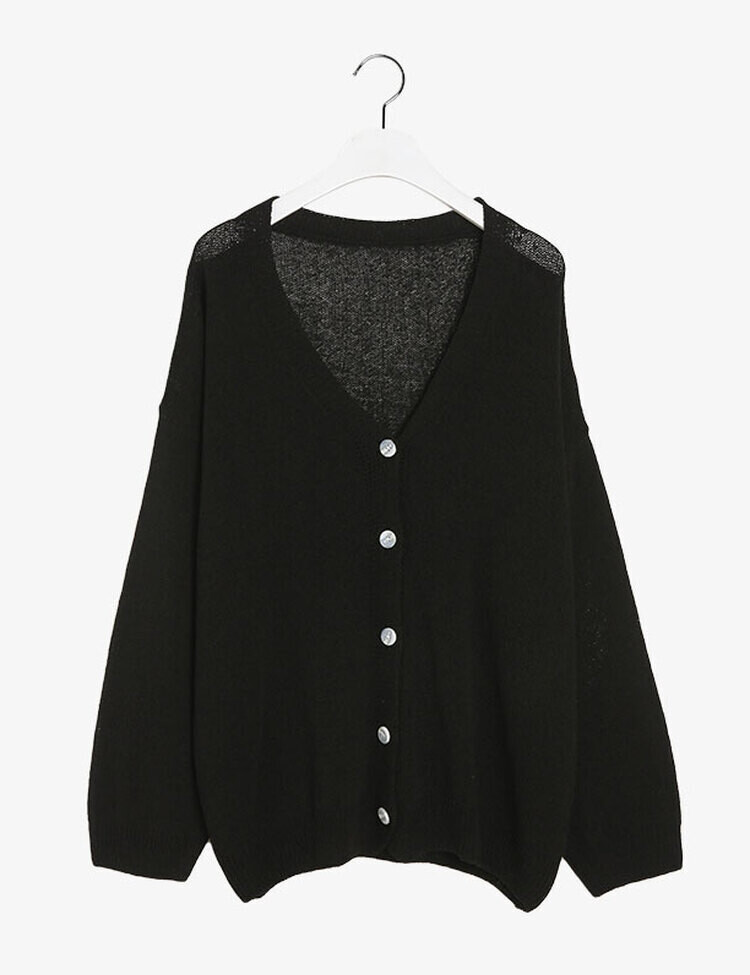 ブークレニットカーディガン5色