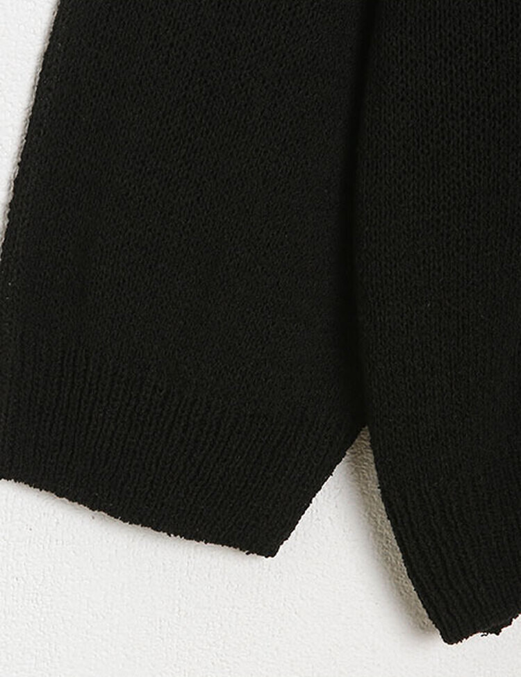 ブークレニットカーディガン5色