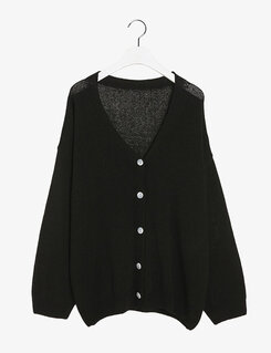 ブークレニットカーディガン5色