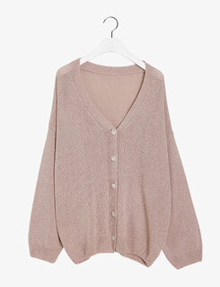 ブークレニットカーディガン5色