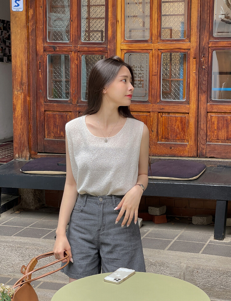 디온 하이웨스트 3부 쿨데님 그레이