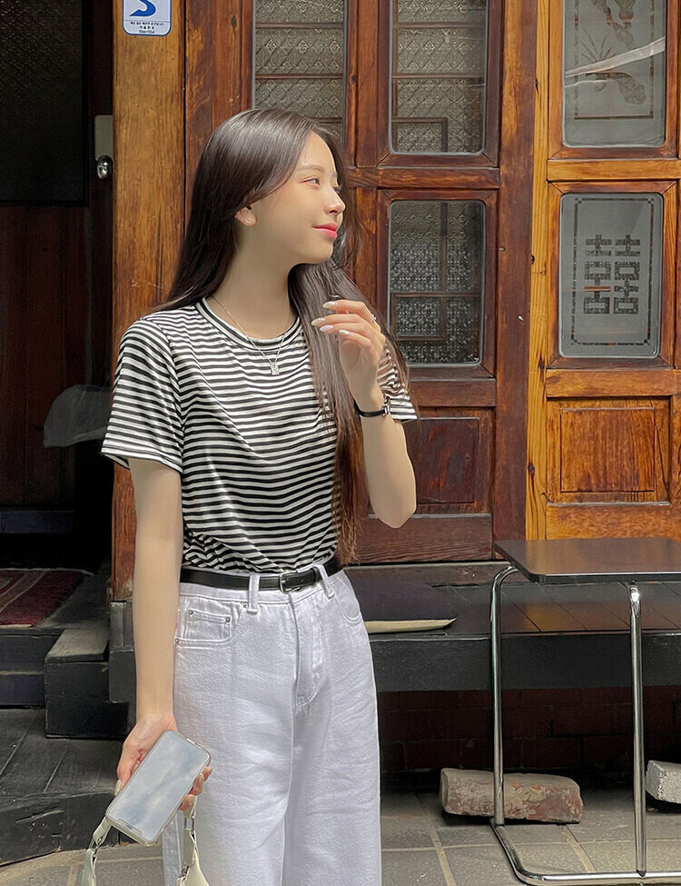 로멜 스퀘어 버클 벨트 블랙
