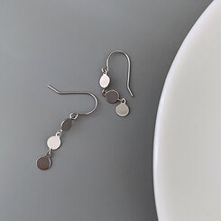 ミニサークルドロップピアス