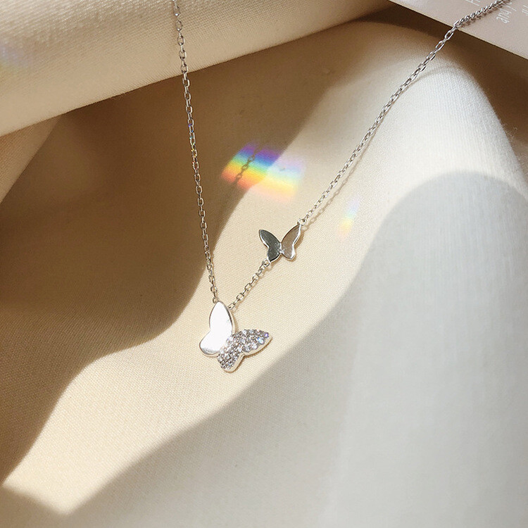 2連ハートネックレス