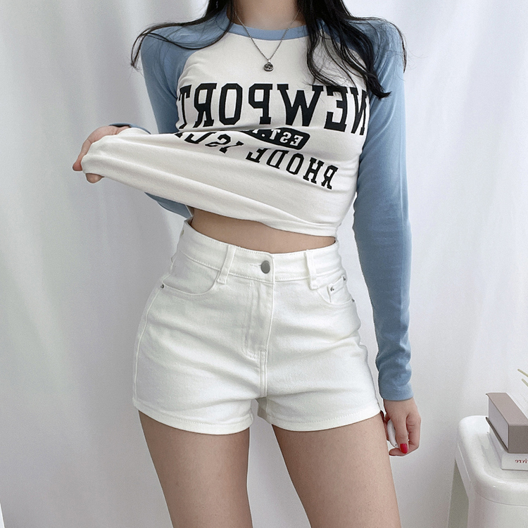 ハイウエストスリムフィットショートパンツ｜ショートパンツ｜韓国