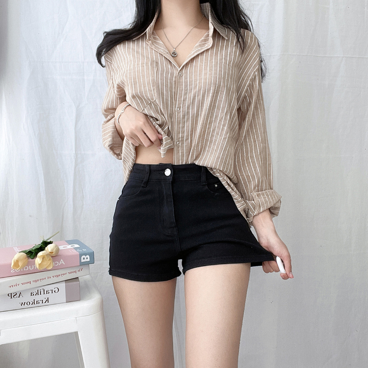 ハイウエストスリムフィットショートパンツ｜ショートパンツ｜韓国