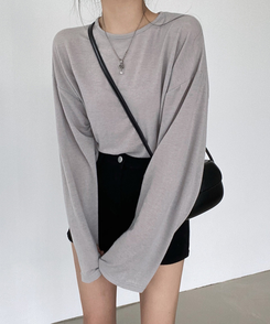 ハイウエストスリムショートパンツ BLACK