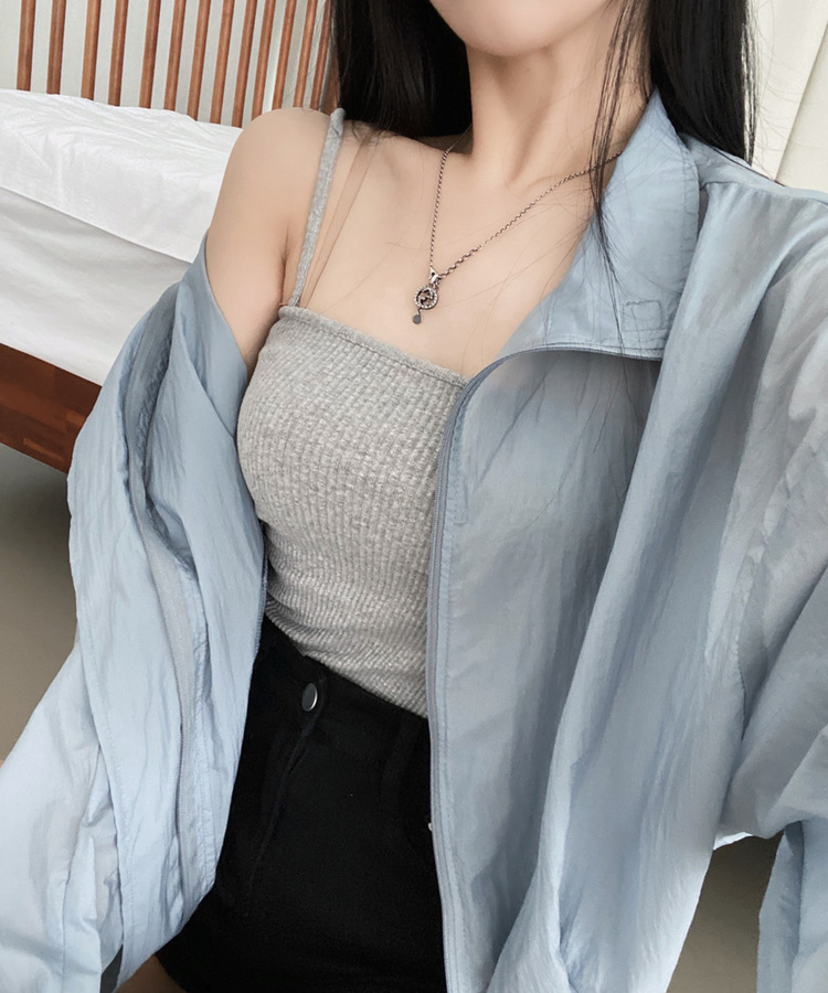 ハイウエストスリムショートパンツ BLACK