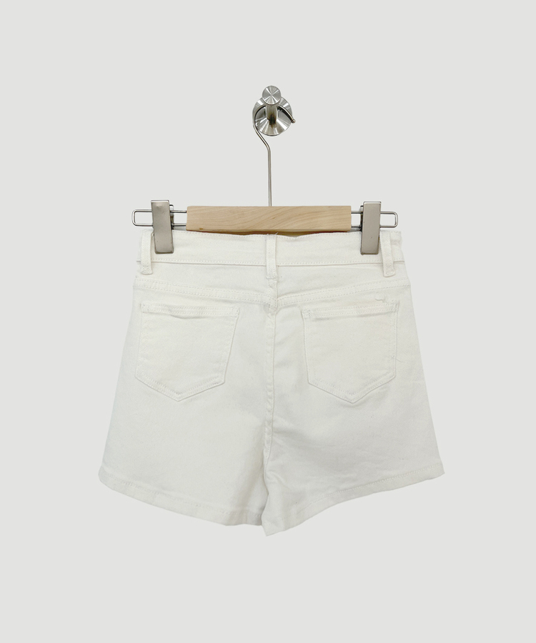 ハイウエストスリムショートパンツ