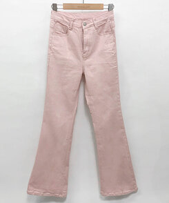 センタープレスブーツカットパンツ