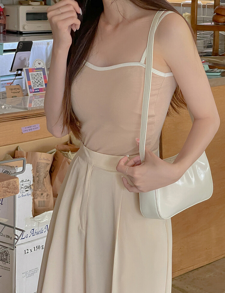 [150/160/170]身長別ワイドスラックス3種 BEIGE