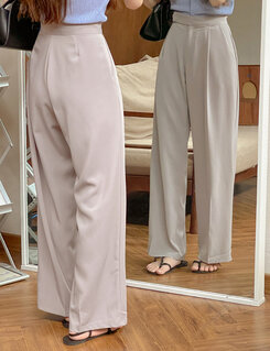 [150/160/170]身長別ワイドスラックス3種 GRAY