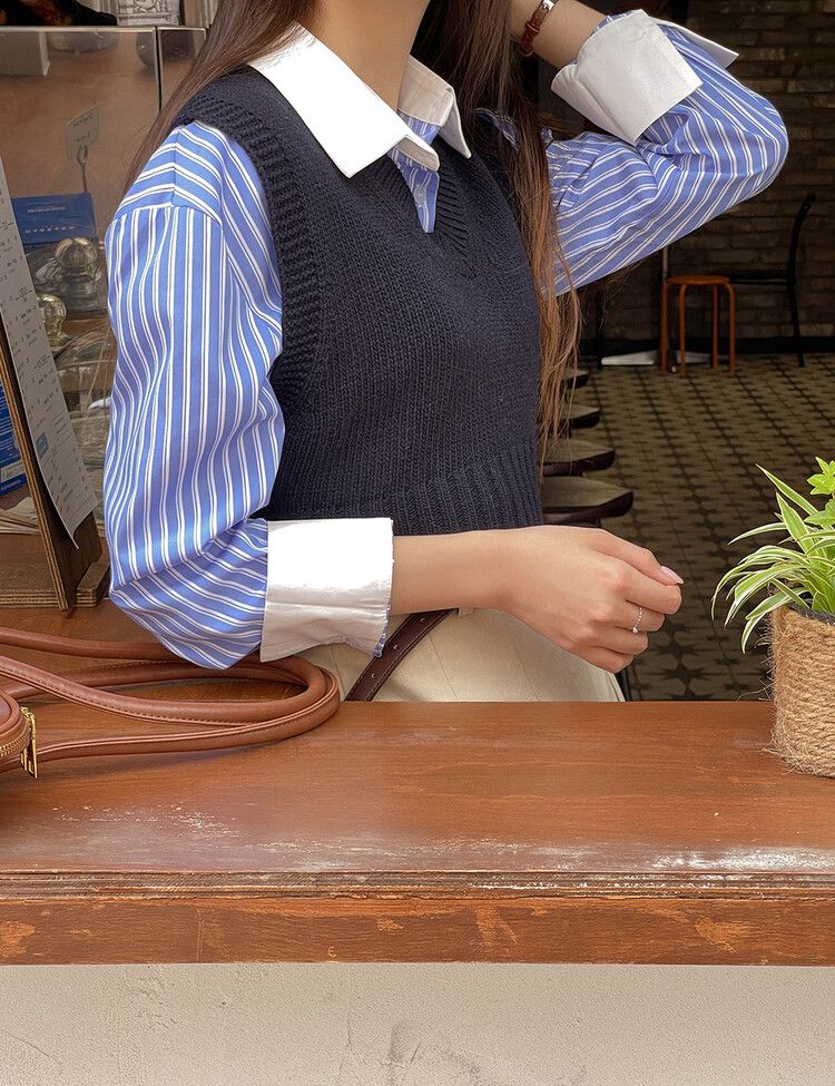 KAPITAL ウールニットベスト ブラウンズビーチ KAPITAL ウールニットベスト ブラウンズビーチ