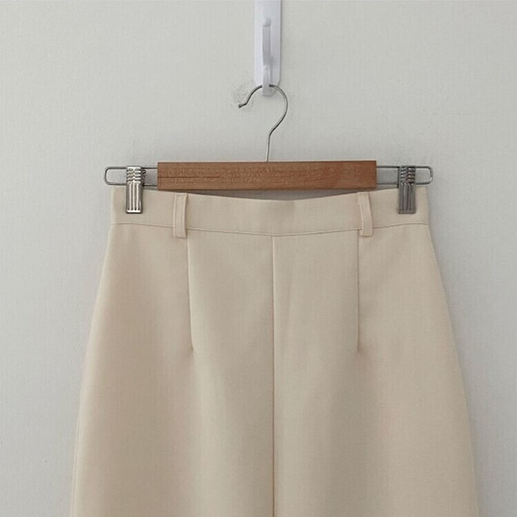 [SET]フロントスリットロングスカート+ベルト