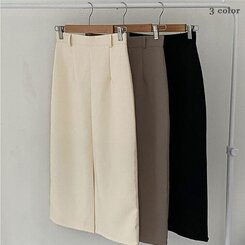 [SET]フロントスリットロングスカート+ベルト