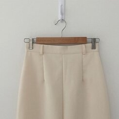 [SET]フロントスリットロングスカート+ベルト