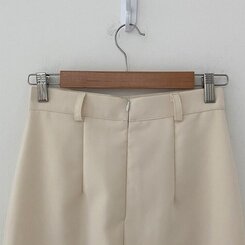 [SET]フロントスリットロングスカート+ベルト