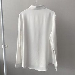 シークレットボタンルーズフィットシャツ10色