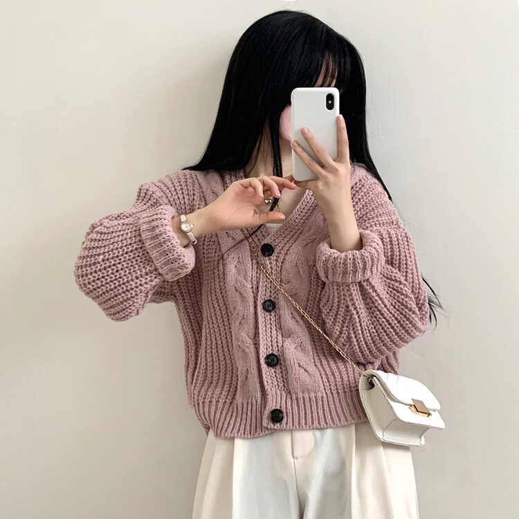 希少✨美品CELINE Vネックロングカーディガン 赤　ケーブルニット 希少✨美品CELINE Vネックロングカーディガン 赤 ケーブルニット