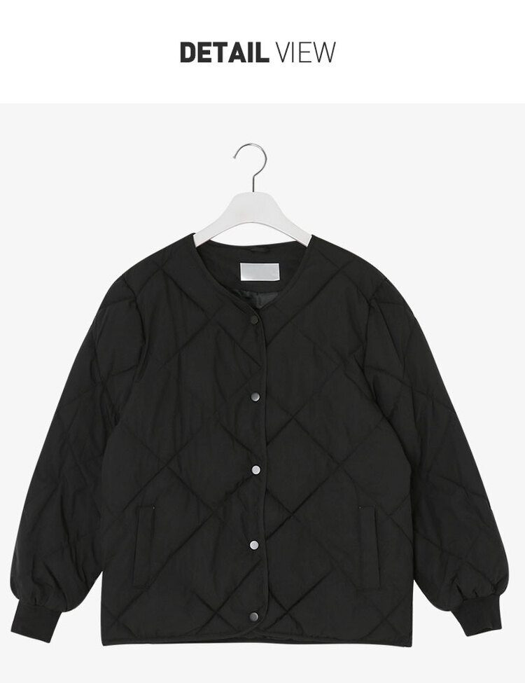M~XL]キルティングショートダウンコート｜ダウン｜韓国