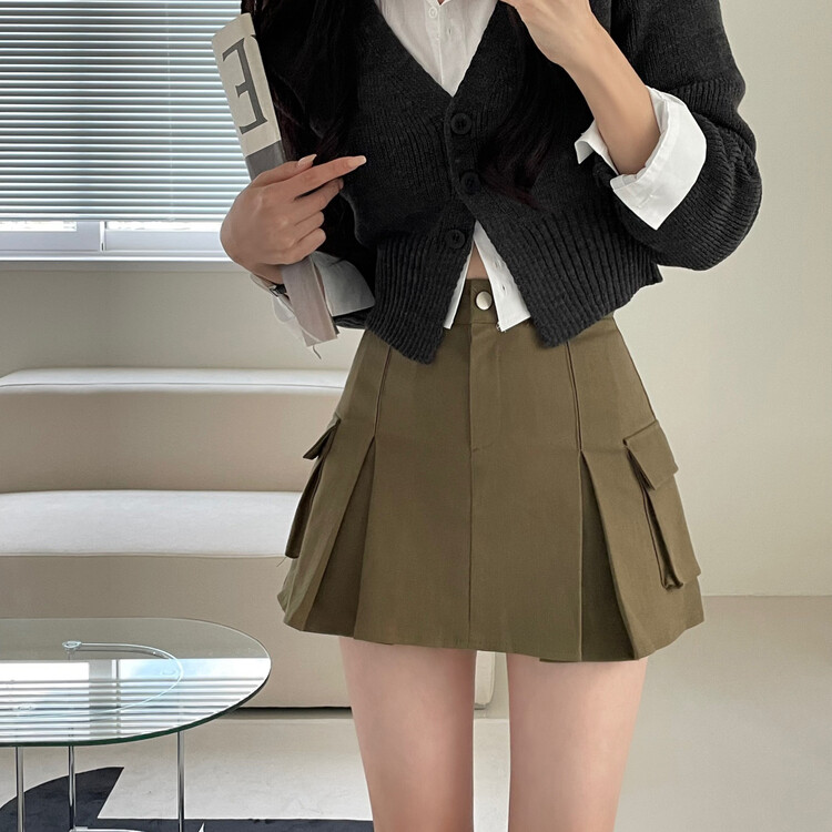 パーリーゲイツプリーツスカート