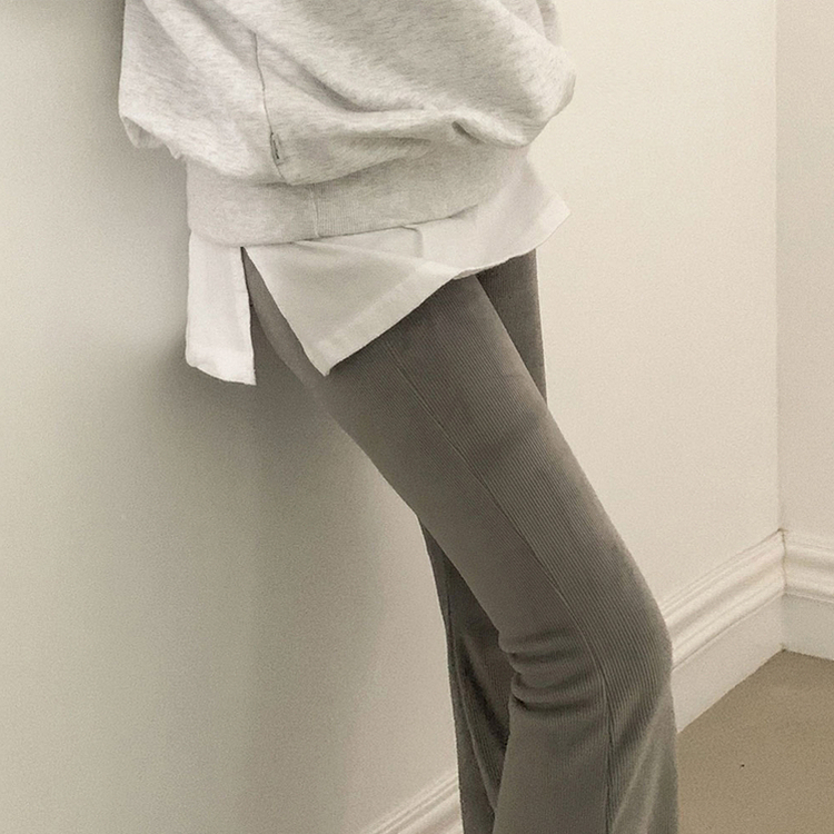 レイヤードインナー半袖Tシャツ(SHORT/LONG) IVORY