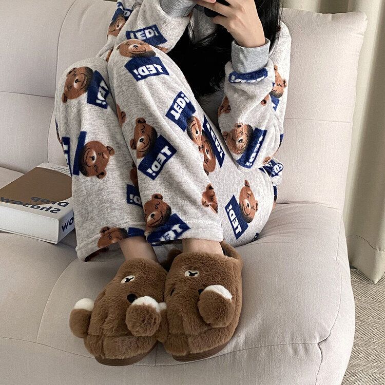 モコモコパジャマセット6種｜ツーピース｜韓国ファッション通販 SONA