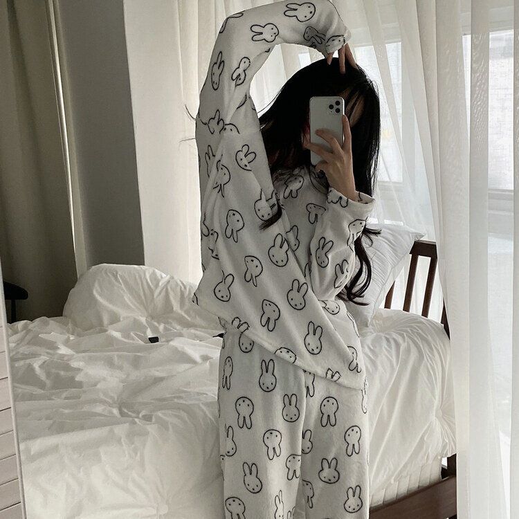 モコモコパジャマセット6種｜ツーピース｜韓国ファッション通販 SONA