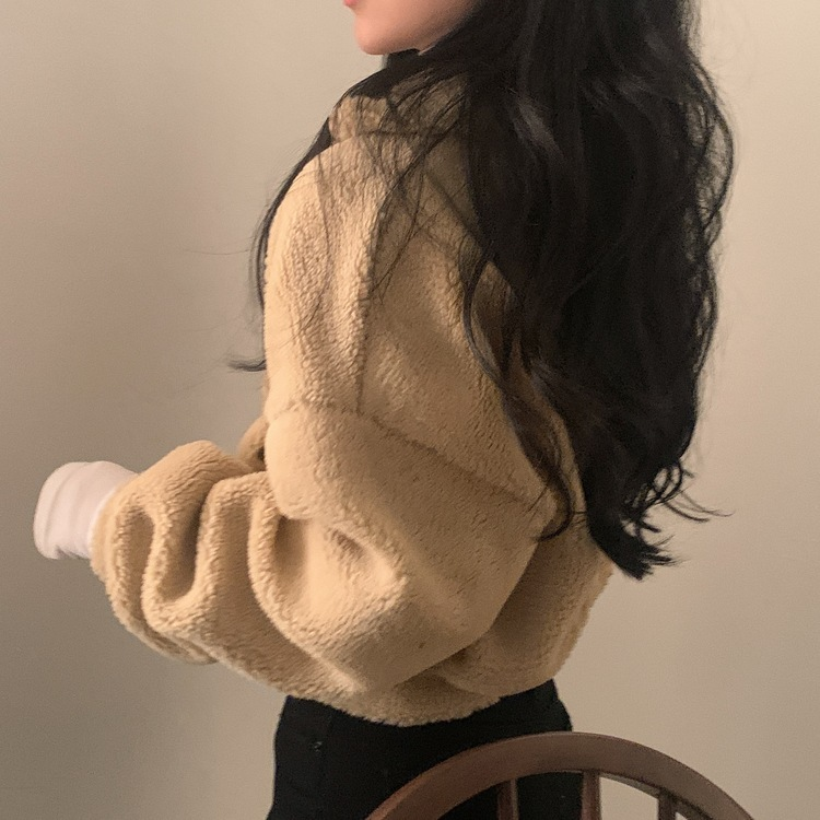 핫팩 양털 투웨이 후리스 밍크집업점퍼 4color