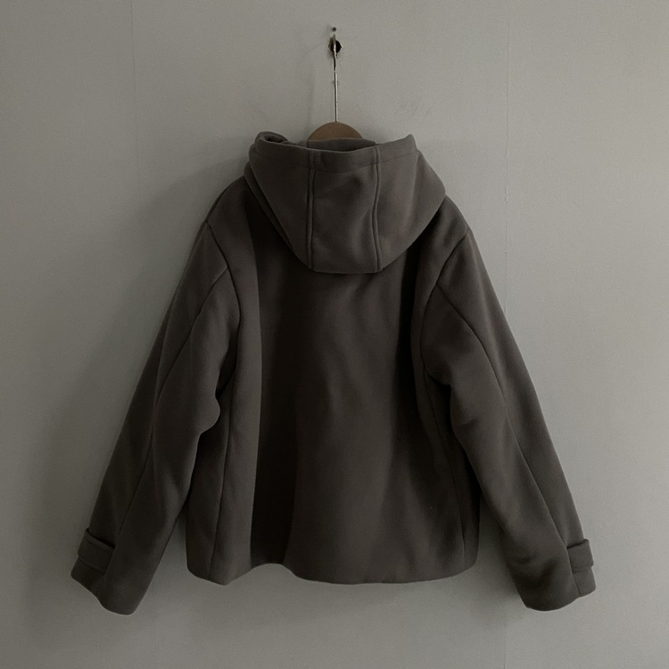 라쿤 누빔 떡볶이 후드 코트자켓 2color