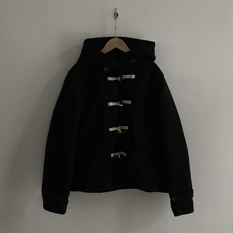 라쿤 누빔 떡볶이 후드 코트자켓 2color