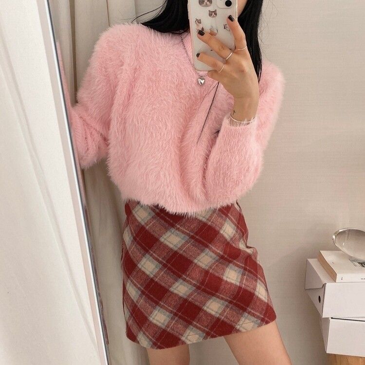 Sister Glass ミニスカート Sサイズ ピンクチェック Sister Glass ミニスカート Sサイズ ピンクチェック 130cmあり