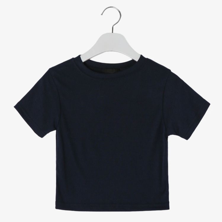 半袖Tシャツ (再入荷)ショートクロップTシャツ