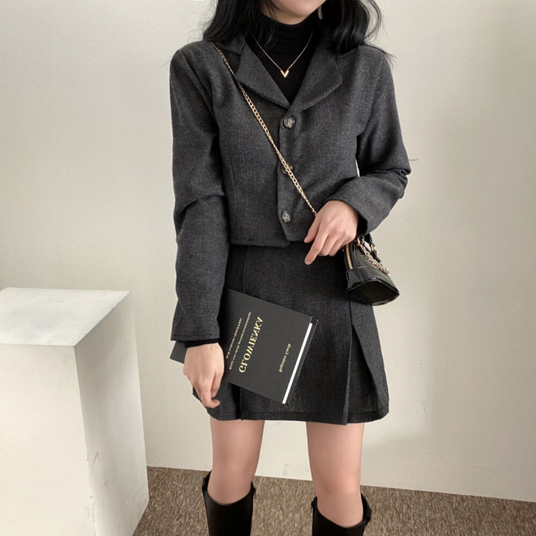 THE SHINZONE | ヘリンボーン ミニスカート WOMEN（SALE 20
