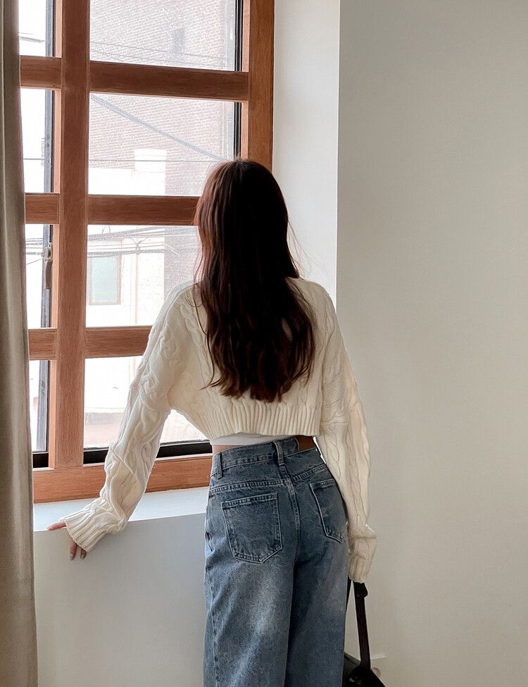 [ビンテージ!しっかり!]ワイドフィットデニムパンツ ライトブルー